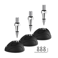 Universal Tripod Feet Pad Non Slip Diameter Rubber Tripod Monopod Leg Pad Replacement With 3/8\