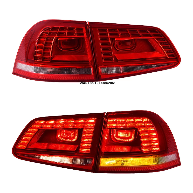 

2 Pieces for Touareg 2011-2018 New Arrival VW Touareg Tail Light Upgrade Led Taillights Car Accessories Rear Lights