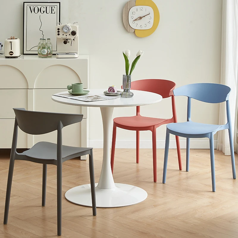 

Stool Modern Dining Chairs Ergonomic Kitchen Foldable Restaurant Dining Chairs Nordic Sillas De Comedor Living Room Furniture