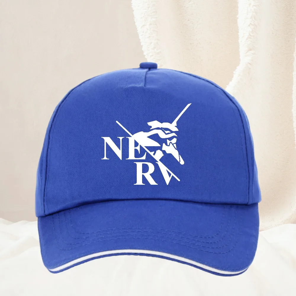 EVA New World Evangelion Ling Boli New Theatre Version NERV Logo-Mütze für Herren und Damen, Golf-Snapback-Mütze, Baseballkappe – Detail 2