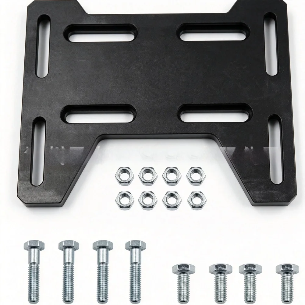 Hardware Kit For Engine Mount Engine Adapter Offroad Motor Bracket Black Engine Mount Adapter Adjustable Design