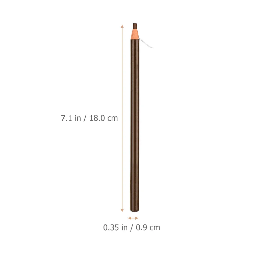 Lápiz de cejas resistente al agua, lápiz de cejas portátil con núcleo rasgable para estéreo, aspecto hermoso de ojos, herramientas de maquillaje de cejas, lápiz de cejas