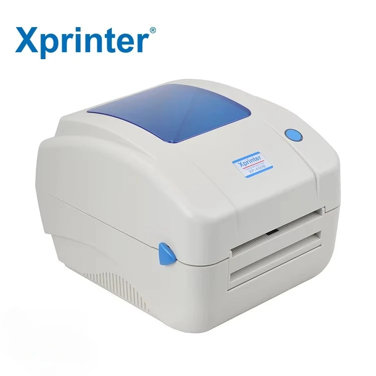 

Xprinter XP-490B Shipping Label Printer Sticker Printing Machine 152mm/s Printing Speed 4x6 Label Thermal Printer
