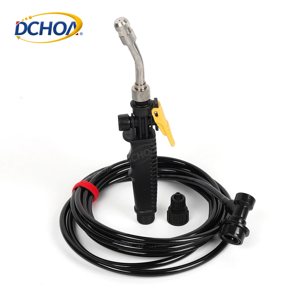 High Pressure Power Washer Spray Nozzle Cleaning Bucket Watering Spray Sprinkler Atomizing Water Gun Car Washing Handle Tools