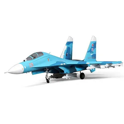 FMS SU-27 Twin 70mm EDF RC Fighter Kit PNP with Dual 80A ESCs High-Speed Performance Hobby Model