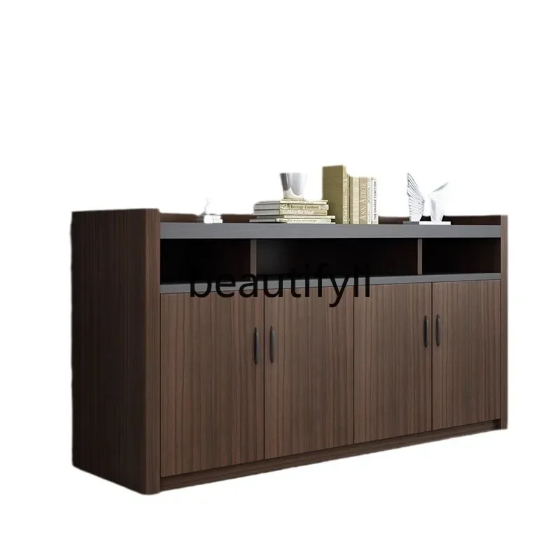أثاث المكاتب خزانة الشاي لوحة حديثة خزانة منخفضة تخزين الملفات غرفة الاجتماعات خزانة طويلة K4050