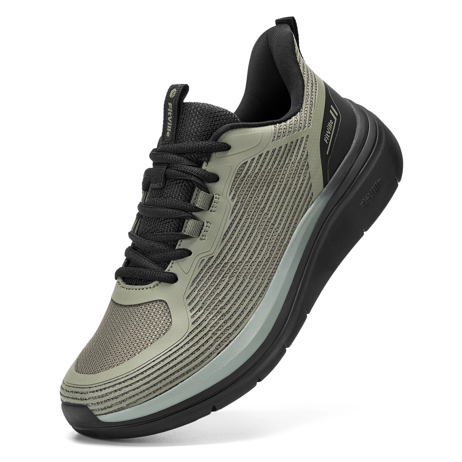 

Fittington Wide Walking Shoes for Men Wide Width Sneakers with Arch Support Comfortable Lightweight Running Shoes For Flat Feet