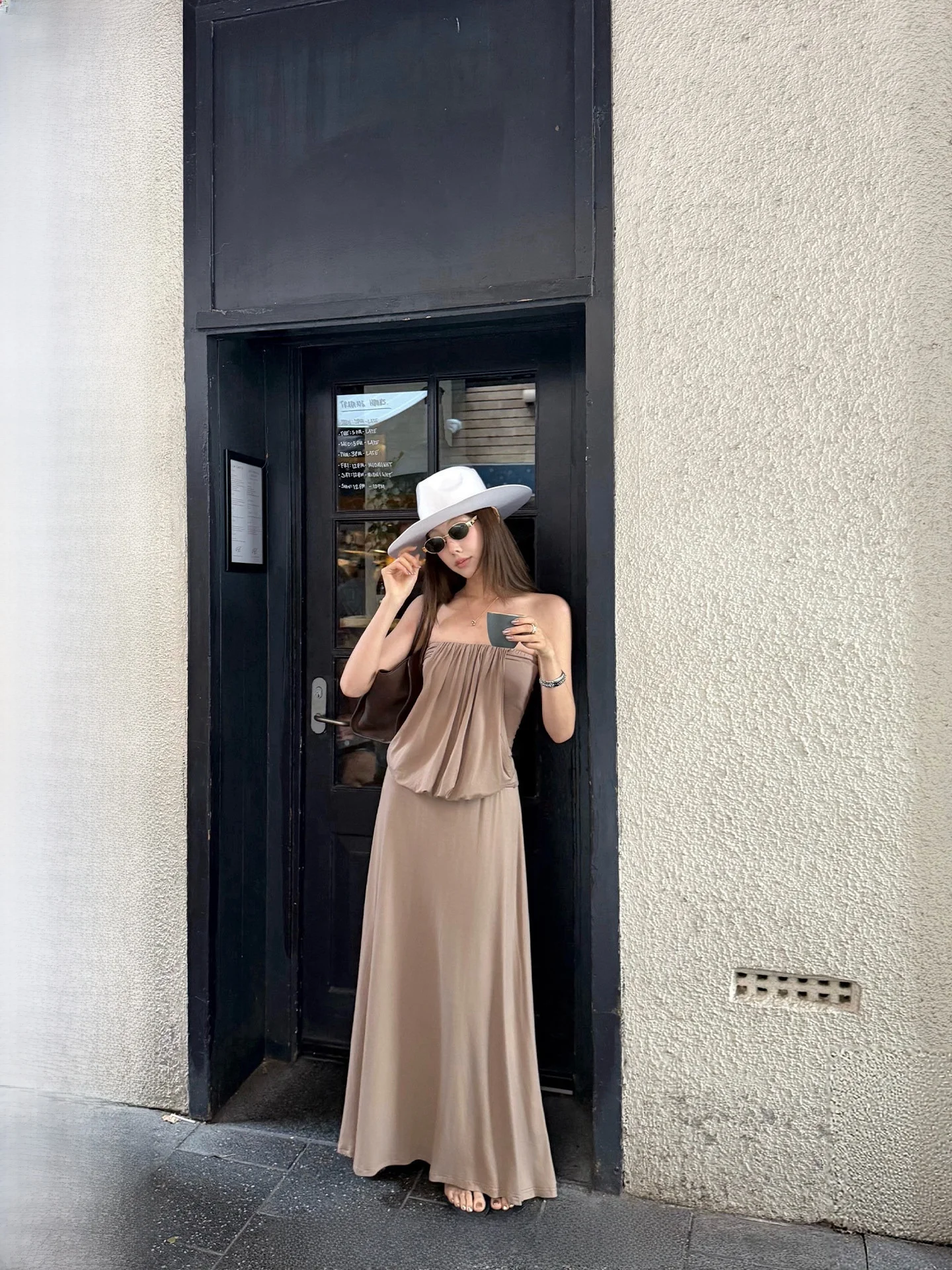 

Модный комплект Ranwear: плиссированная длинная юбка из лиоцелла Lenzing Pure Desire и утягивающий топ с высокой талией для женщин, летний образ