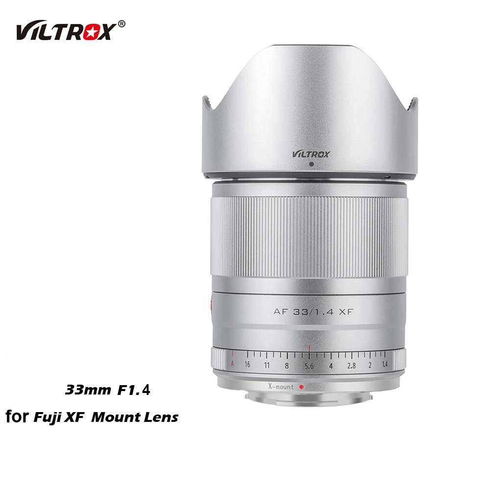 

VILTROX 33mm F1.4 XF Auto Focus Fixed Focus APS-C Portrait Lens for Fujifilm Fuji X-Mount Camera Lens X-T3 X-T2 X-H1 X-T30 X-T20