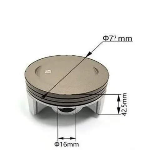 Комплект Поршневых Колец Zongshen CBS300 CBS 300 ZS174MM Для Мотоциклов, 72 Мм, 74 Мм, 75 Мм