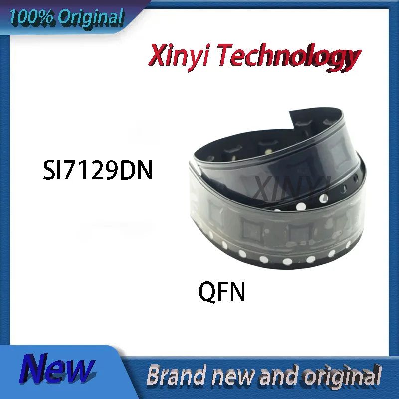 

2 PCS SI7129DN-T1-GE3 DFN-33 SI7129DN SI7129 7129 P-Channel 30 V (D-S) MOSFET Transistor Chip IC