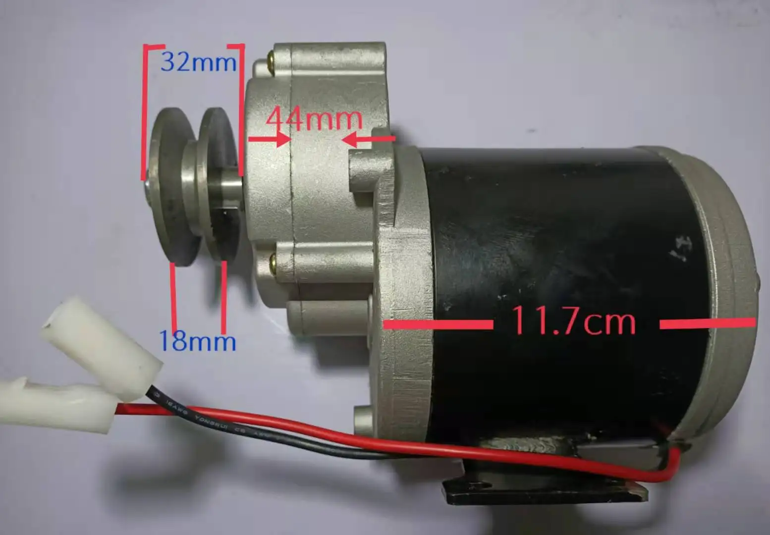 Motor DC motor 12V600W180 turn pulley