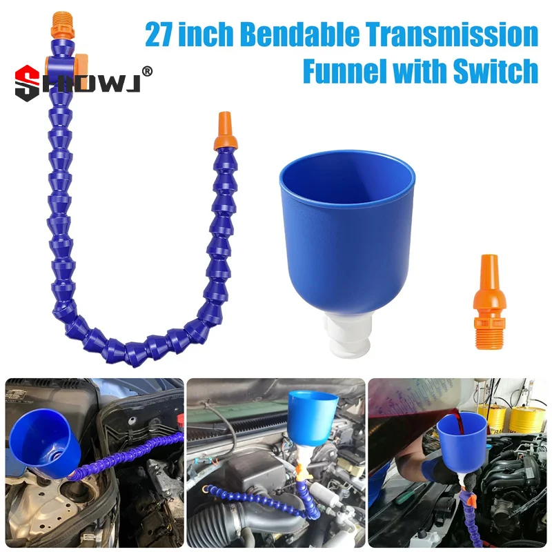 

Универсальная автомобильная воронка для заправки, гибкая гибкая воронка, защита от разливов, масляная система, инструменты для автомобилей и мотоциклов