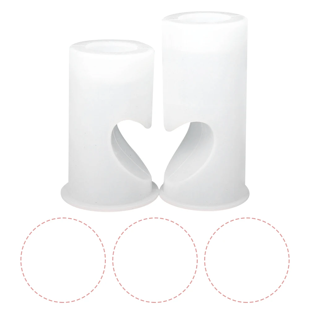 

Shaped Valentine's Day Silicone Mold Candleholder Casting Heart Candlestick Molds