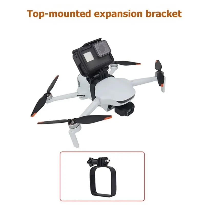 B31B Top Stand Expansion Bracket for Potensic ATOM 3 Drone Camera, Top Mounting Accessories, Black Plastic