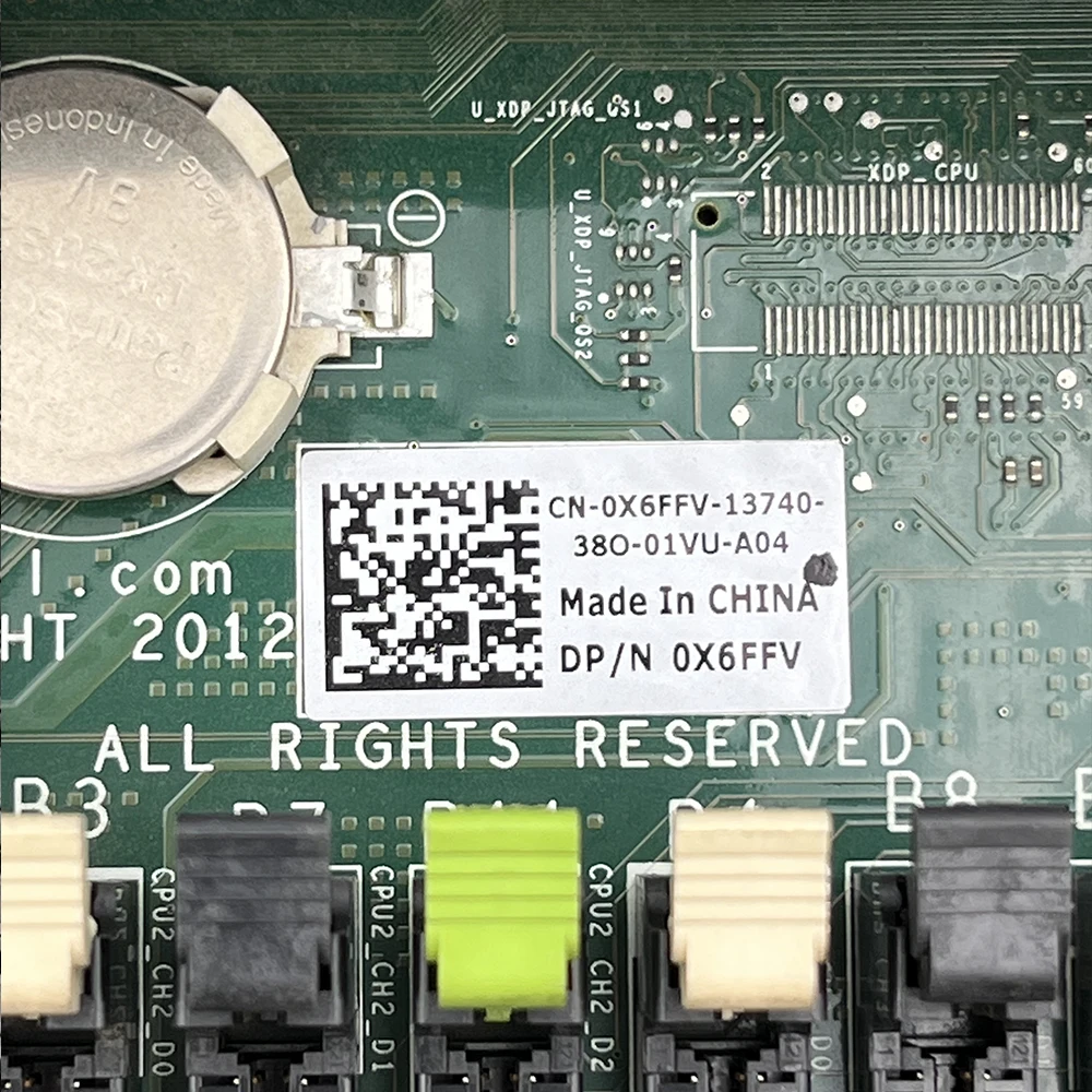 Serevr Papan Utama 0VWT90 068CDY 0X6FFV 0JP31P 020HJ 0XH7F2 0D2D5F 0DCWD1 0T0WRN 076DKC 0C4Y3R untuk DELL R720 R720XD