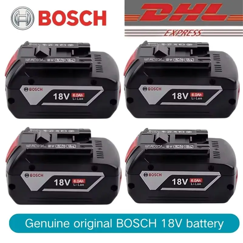 

100% original-Bosch 18V battery, 18V and 6000mAh backup batteries, Draadloze professional system, BAT609 BAT618 GBA18V80 tool