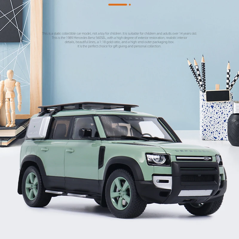 

Diecast 1:18 Scale Land Rover DEFENDER 90 110 Simulation Alloy Car Model Static Display Collectible Toy Gift Souvenir Decration