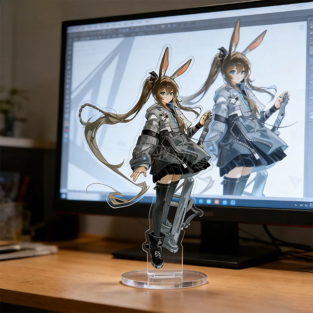 Game Arknights Acrylic Plaque Music 2026 Figure Joint Amiya Hoshiguma Sense The Breacher Desktop Lindong Ornament Decor Gift