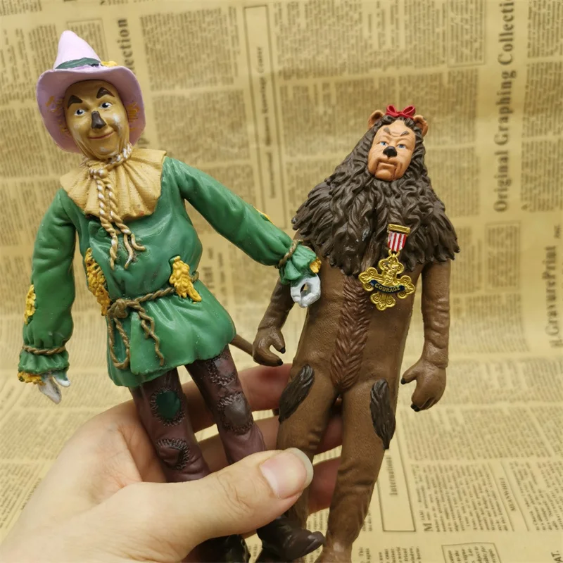 18cm cartoon wonderful Wizard cowardly lion OZ action figure doll kids collection model toy