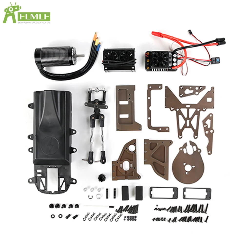 Gasmotor Veranderen Naar Elektrische Borstelloze Conversie Zonder Power Onderdelen voor 1/5 HPI ROFUN BAHA ROVAN KM BAJA 5B 5T 5SC Speelgoed Onderdelen