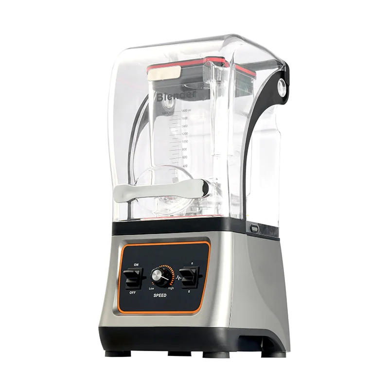 Commercial Blender Juicer Smoothie Machine 1.6-1.8L Electric Blender Juicer Soybean Milk Blending Machine