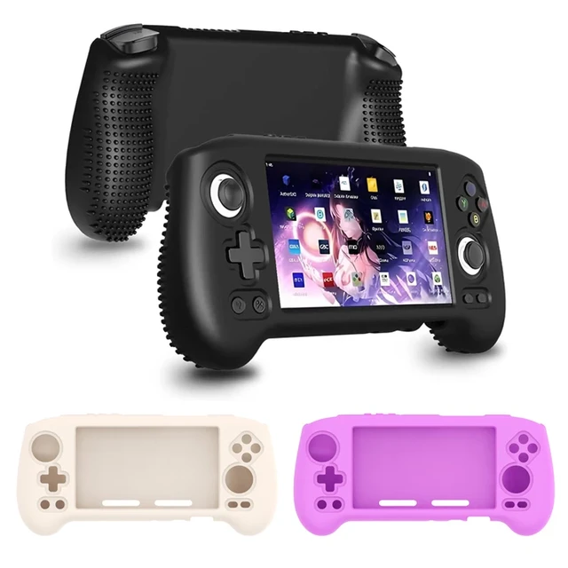 for ANBERNIC RG556 Game Console Soft Silicone Case Drop-proof 