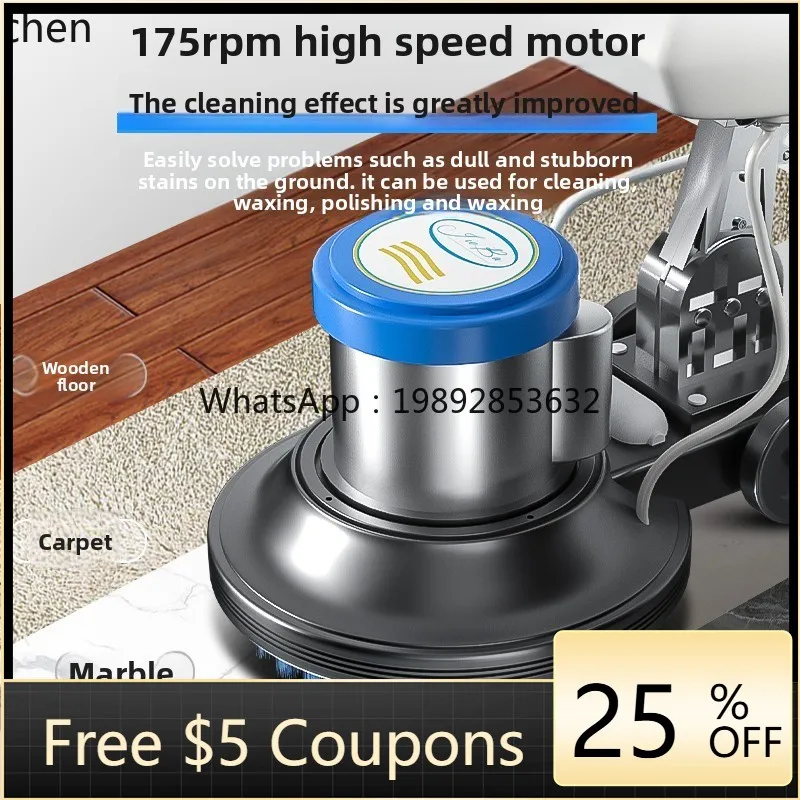 

ZZ Hand Push Carpet Washing Machine Industrial Washing Machine Multifunctional Floor Brushing Hotel Cleaning