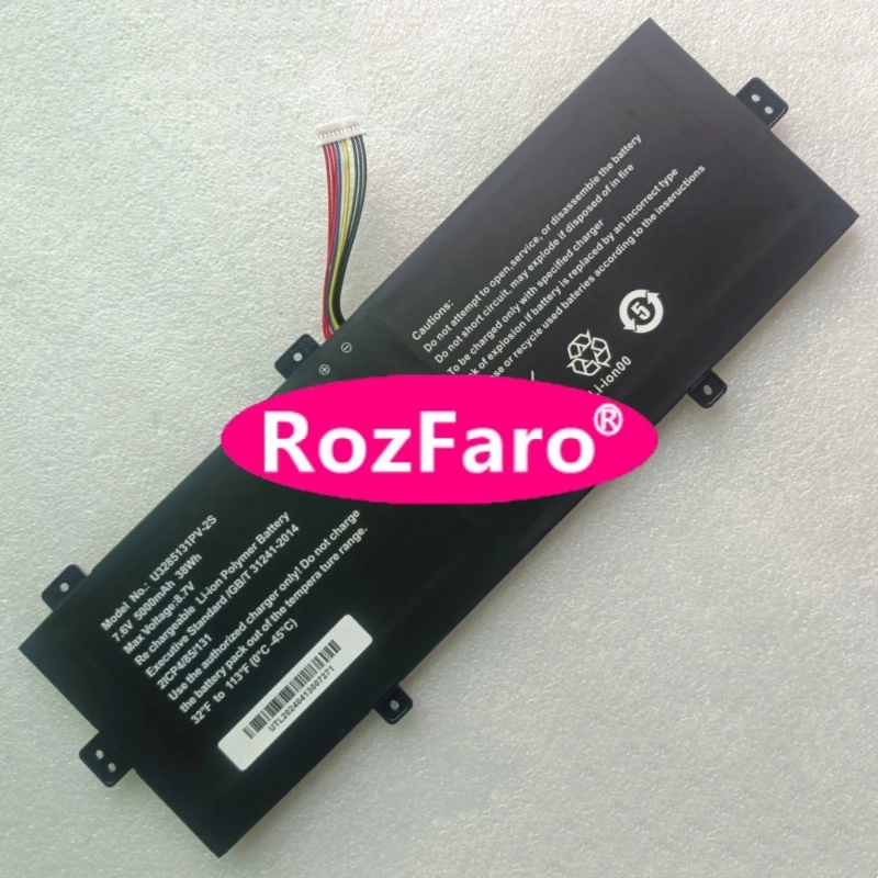 

RozFaro For Proline V146B2 U3285131PV-2S Battery For Qilive CA14D01 CA14D01-LTE CA14D02 CA14D03 For iLIFE ZED Air Plus 14L 1506