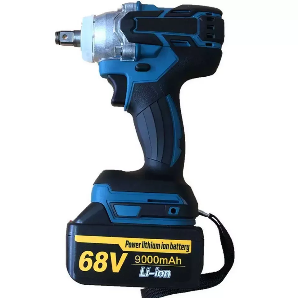 

Professional Cordless Impact Wrench Brushless Motor 380N.m-1300N.m High Torque Rechargeable Lithium Battery