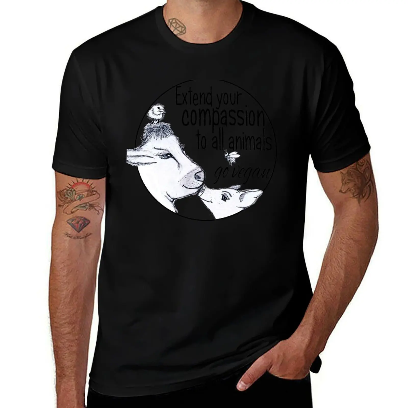 Compassion T-Shirt Work Utility Short Sleeve Shirt T-Shirt