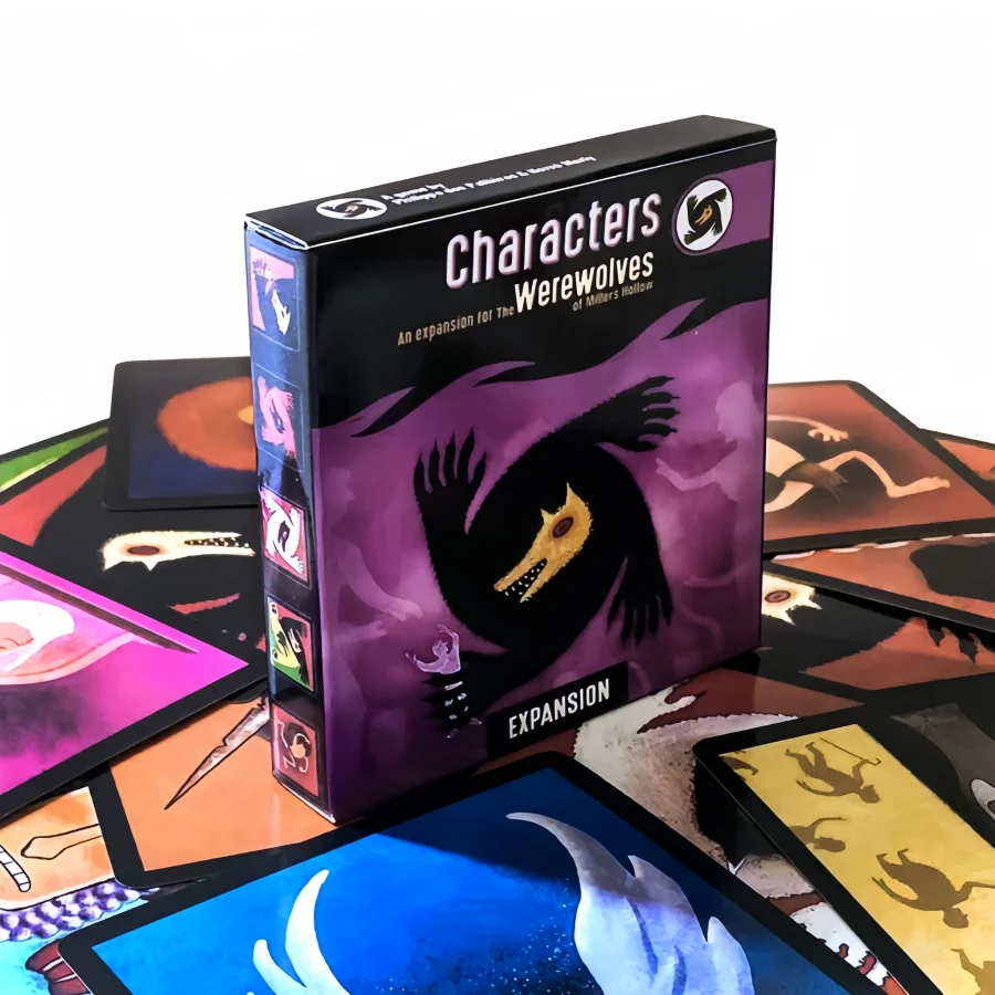 

Настольная игра One Night Ultimate Werewolf, карточная игра для вечеринок.