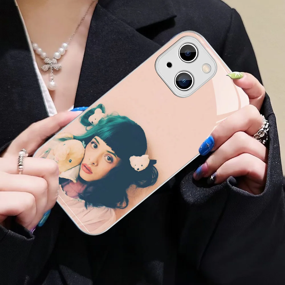 Melanie Martinez  Phone Case For iPhone 14 13 12 Mini 11 Pro XS Max X XR 14 Plus Tempered Glass Cover