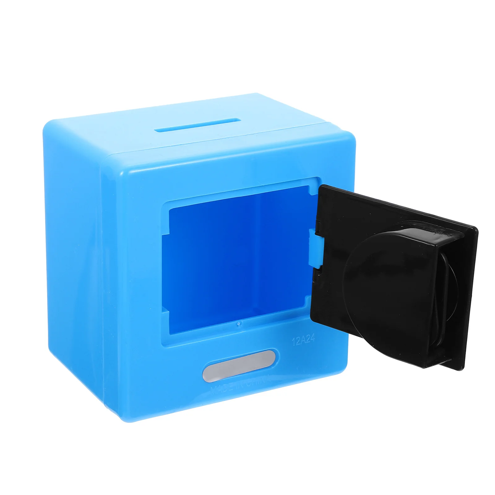 Password Piggy Bank for Children Mini Strongbox Premium Plastic Small Money Pot Scratch Proof Desktop Ornament Gift for Boys