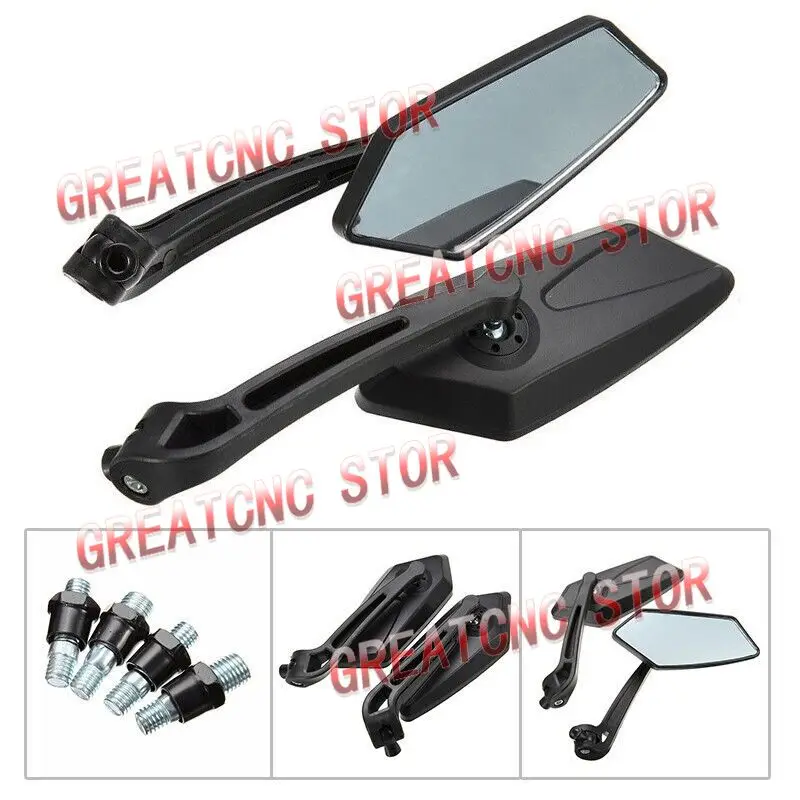 Bike Rear View Mirror Reflector Adjustable Rotatable Handlebar Mirror Clear Rearview Electric Scooter Cycling Bicycle Accessory