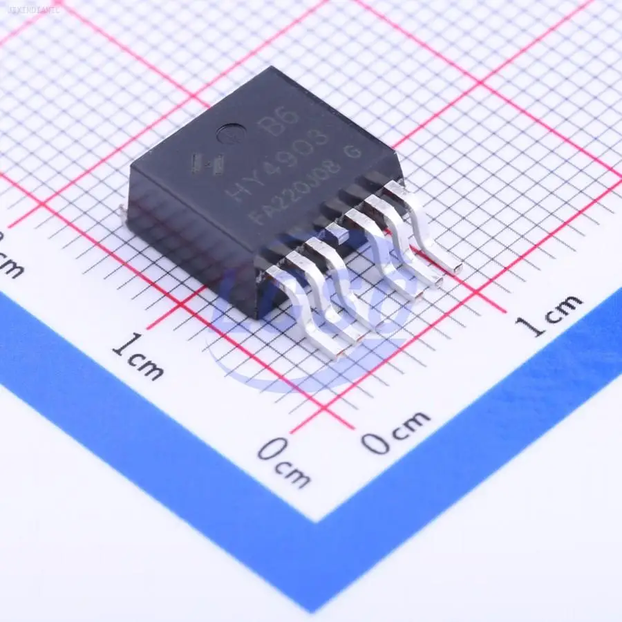 1 قطعة HY4903B6 30V 314A 1.7mΩ @ 10V ، 150A 268W 3V 1 N-channel TO-263-6 MOSFETs ROHS