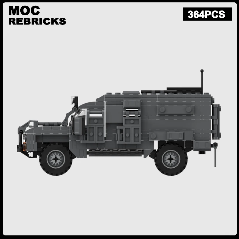 

WW2 Military Series Tactical Humvee Armored Vehicle MOC Building Block Assembly Model Brick Toys Children's Christmas Gifts