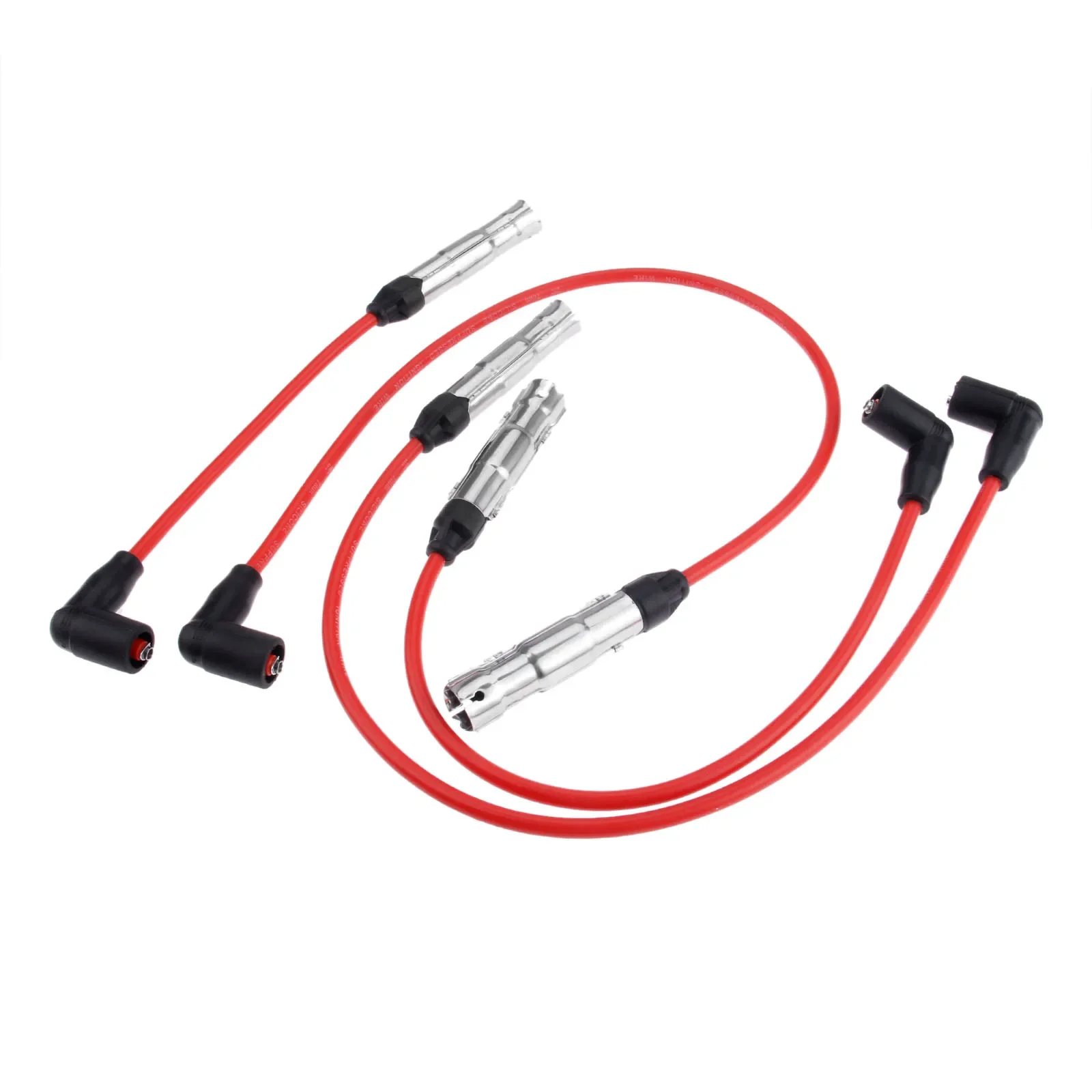 4Pcs Spark Plug Ignition Wire Cable Kit 57041