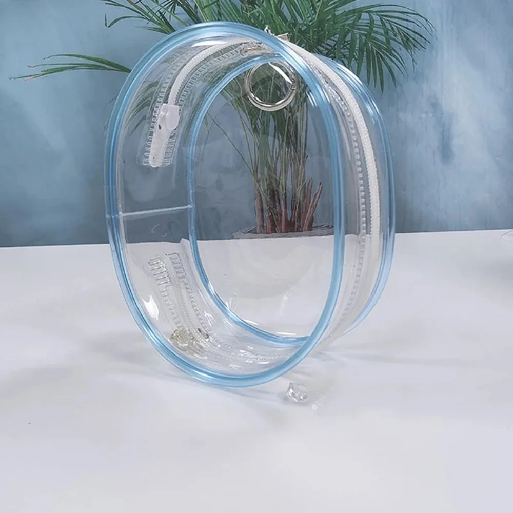 Transparent Thicken Storage Pouch Keychain Bag Storage Pouch 10cm Display Storage Bags Display Pouch Thicken Out Bag Girl