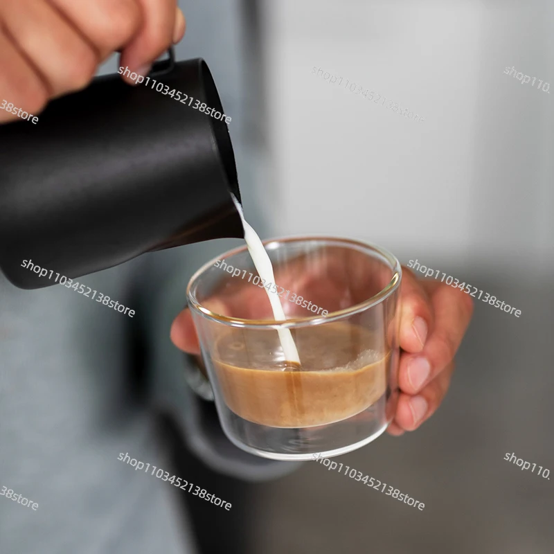

Hand Brewed High Borosilicate Glass Coffee Cup High-end Exquisite Mixing Cup Brewed Coffee Personal Cup