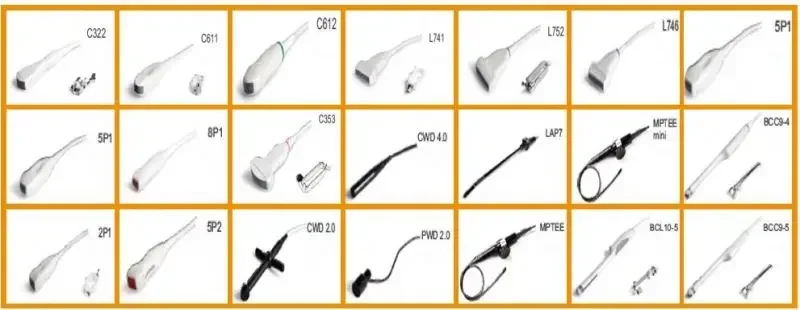 Sonoscape 3c-A/C322/C613 Convex Probe L741/9L-a Linear Probe 3p-a/7p-B Phased Array Cardiac Probe Ultrasound Transducer