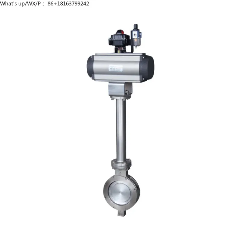 LNG Cryogenic Control Valve Cryogenic Medium Special Double Seal Design Explosion-proof Certification