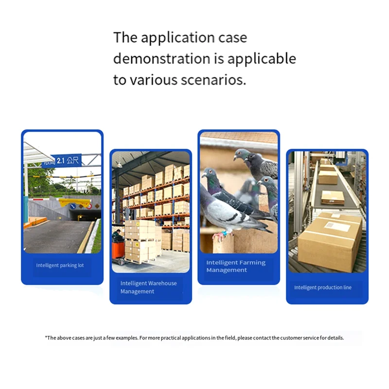 UHF-RFID-Lesegerät 7Dbi-Antenne unterstützt Multi-Tag-Lesung mit großer Reichweite 0–5 m RS232/485/Wiegand26-Schnittstelle