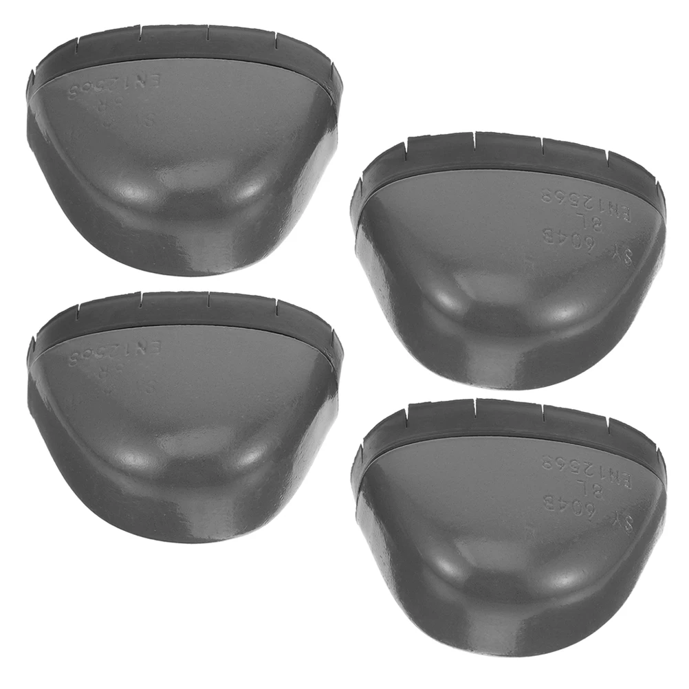 

Caps Metal Inserts For Safety Shoes Work Boots Durable Universal Fit Unisex Toe Guards Shoe Accessories