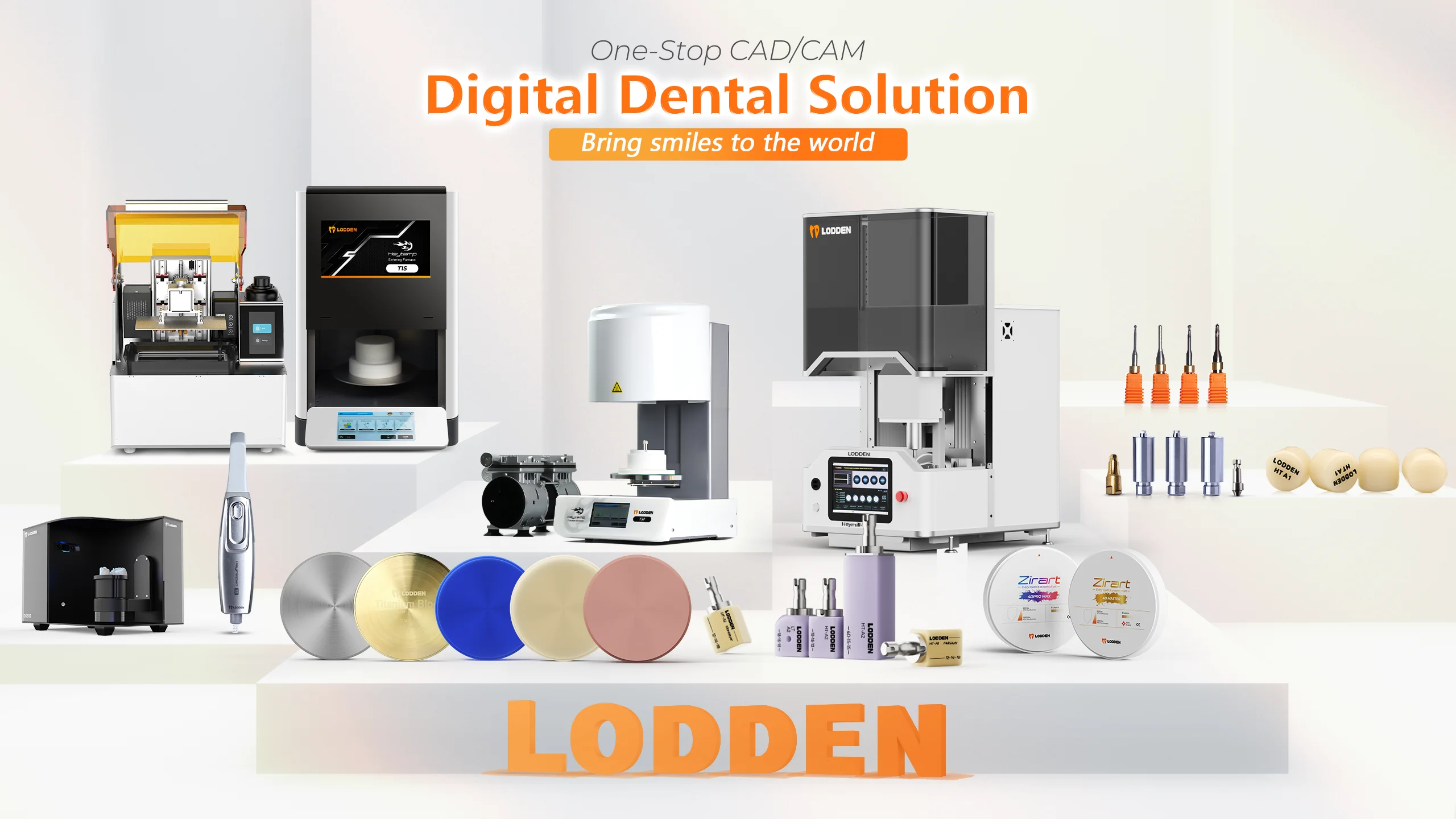 LODDEN Dental-Glaskeramik 5er-Pack C14 ist geeignet für Dentallabor-Prothesen-Restaurationsmaterialien. – Detail 1
