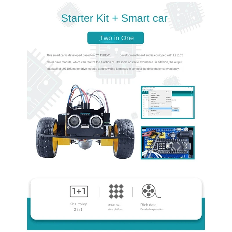 Car Smart Robot Programming Kit Smart Car Robot Kit Programming Learning Programming Kit