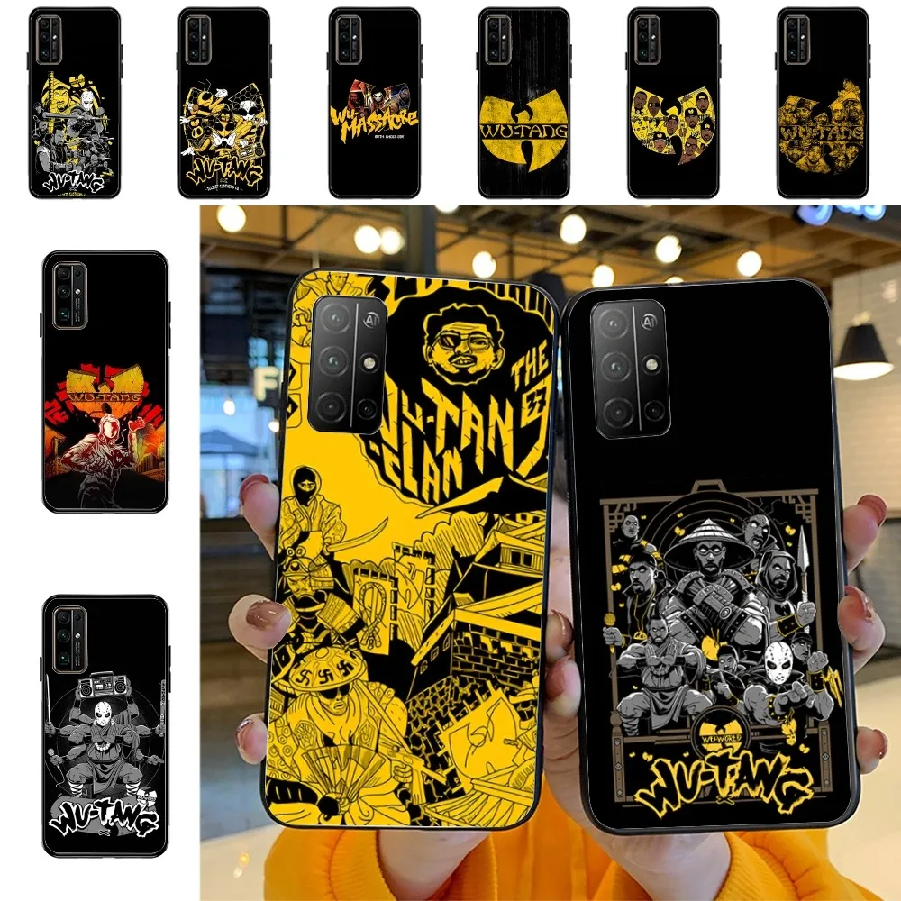 Телефонный чехол WU-T-TANG CLAN для Huawei Honor 10 lite 9 20 7A 9X 30 50 60 70 pro plus, мягкий силиконовый чехол