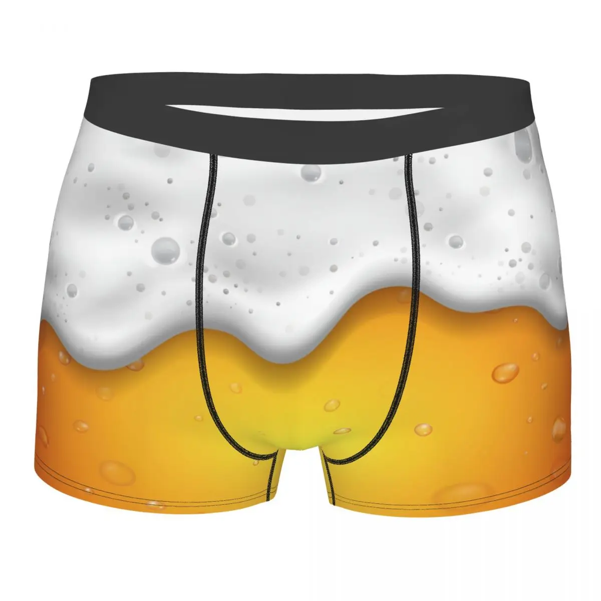 

Мужское нижнее белье из пенопласта Cool Beer Bubbles на заказ, трусы-боксеры, эластичные шорты, трусы, трусы