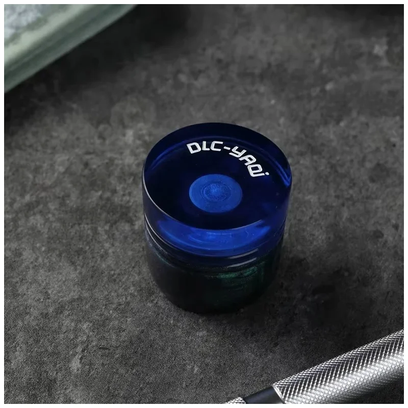 YAQI for Men 14mm Stylish Bathroom Accessory Wet Shave Tools Men Shaving Products Ocean Resin Shaving Razor Holder Stand