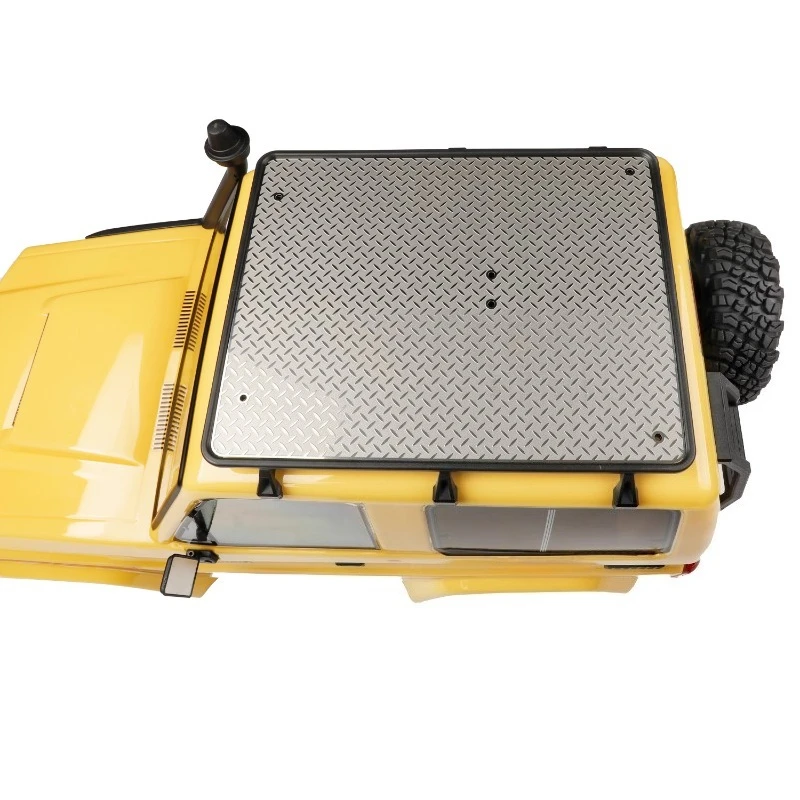 1 stks Dakbagagerek Metalen Plaat voor 1/10 RGT EX86020 Invader LC71 Accessoires